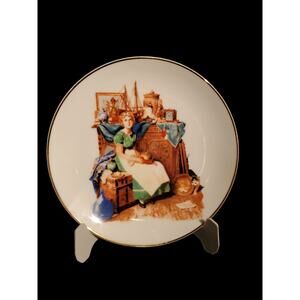 Dreams In The Antique Shop Vintage 1986 Collector's Plate By Museum Collections